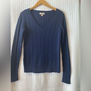 Arizona Jeans Women’s Blue V-Neck Sweater